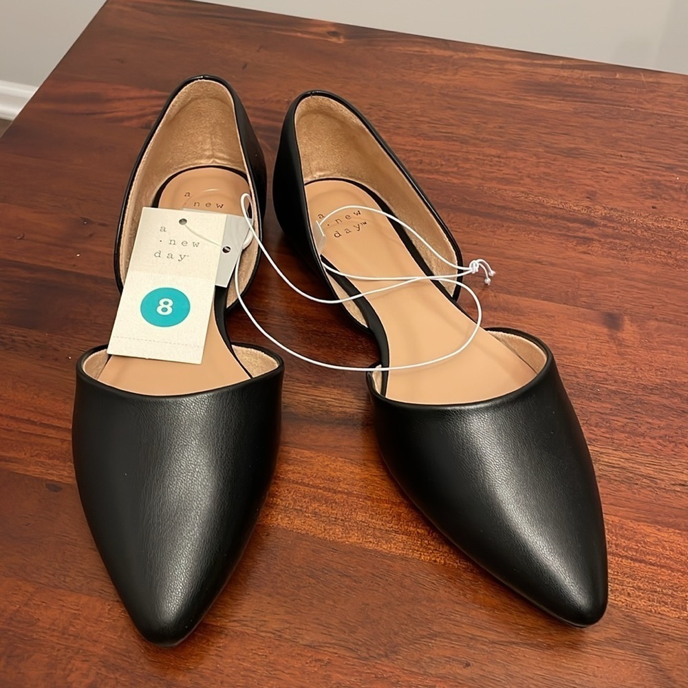 A New Day flat woman’s Black Julie Ae126 show new size  8 - Picture 7 of 8